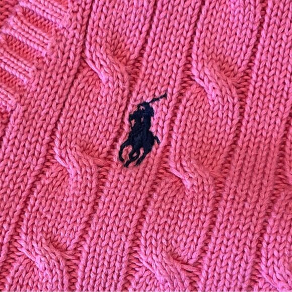 Ralph Lauren Sport v neck sweater M - Picture 4 of 6